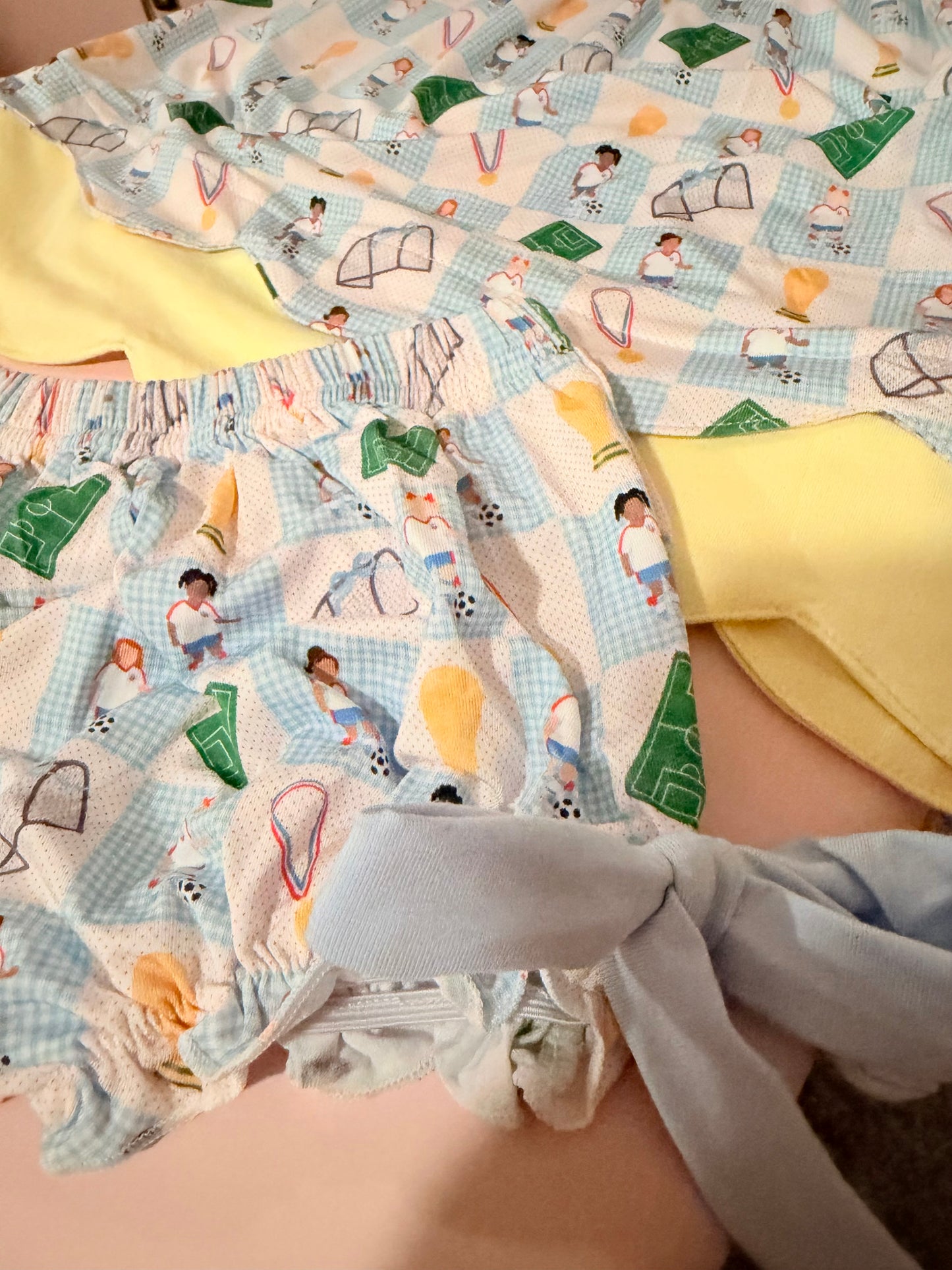 RTS- World Cup diaper set
