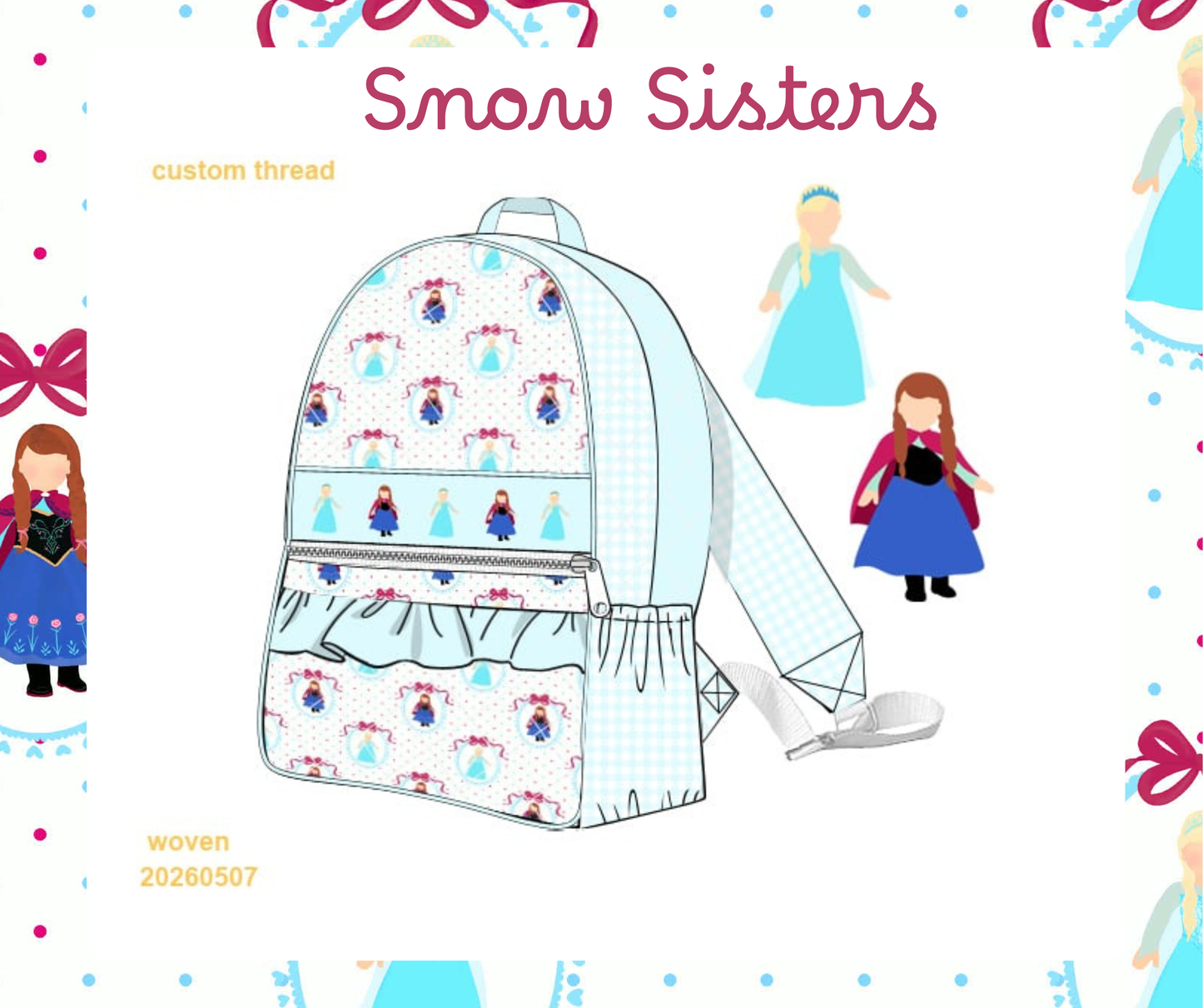 PO14 Snow Sisters Backpack- TAT SEP