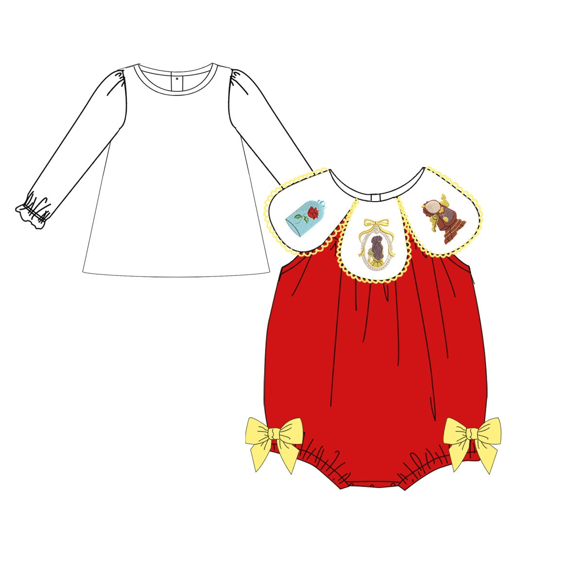 RTS - Belle - Bubble with long sleeve