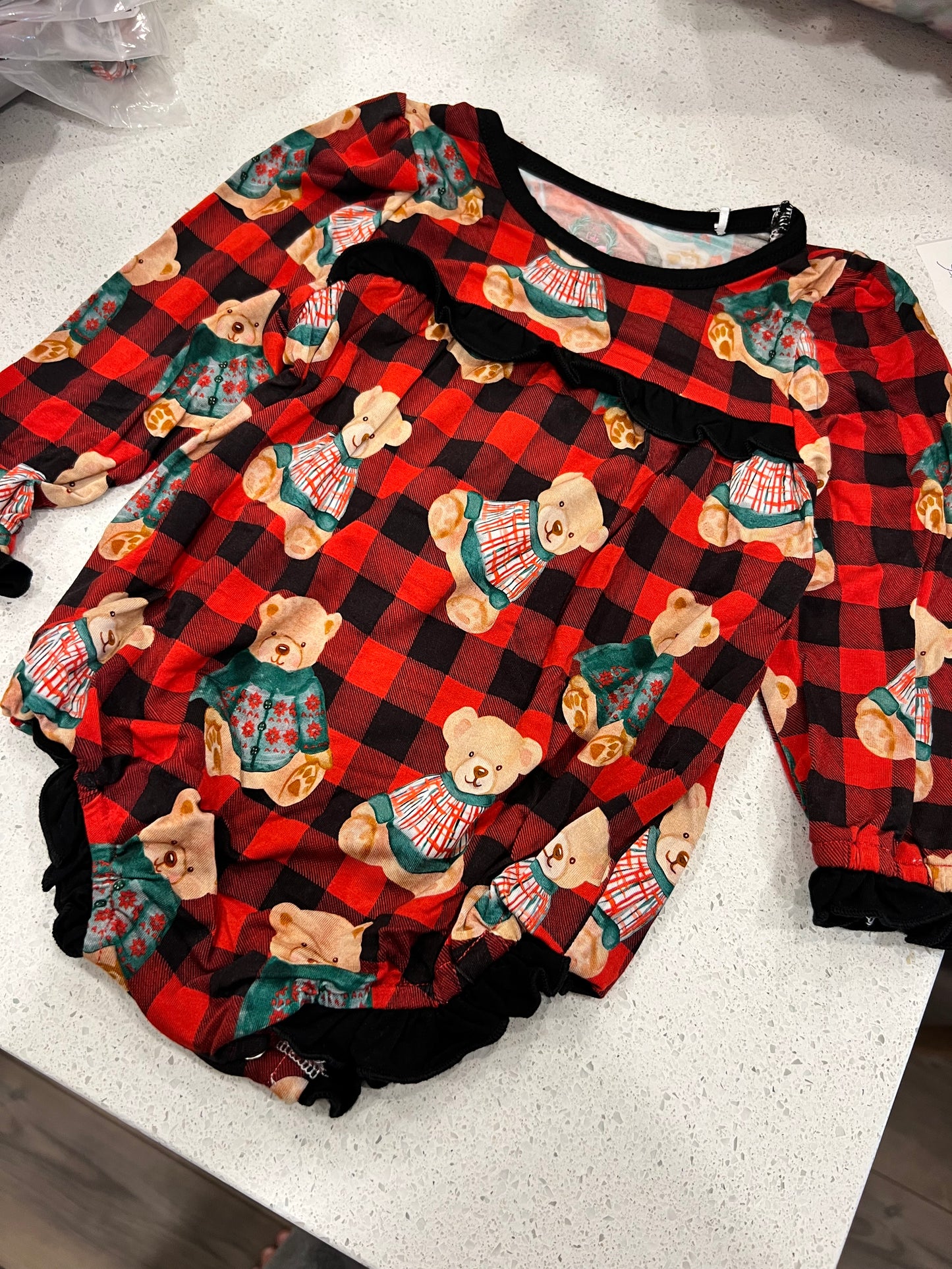 RTS- Christmas Bear Bubble