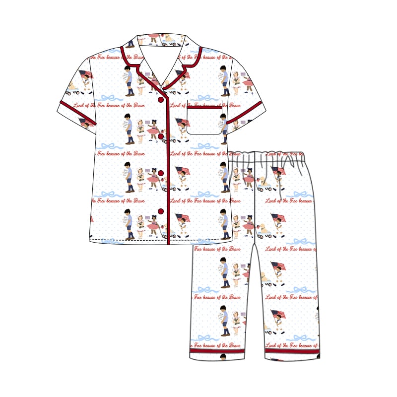 PO- Military- Unisex pjs set