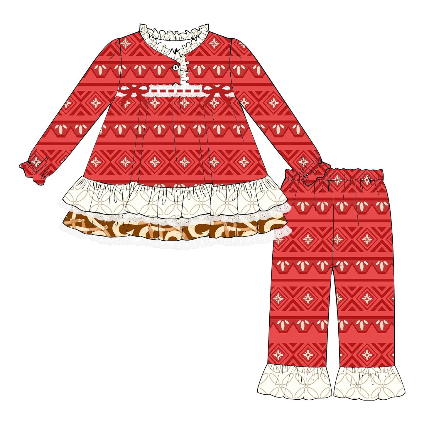 PO17- Sea Girl Pjs ETA Jan