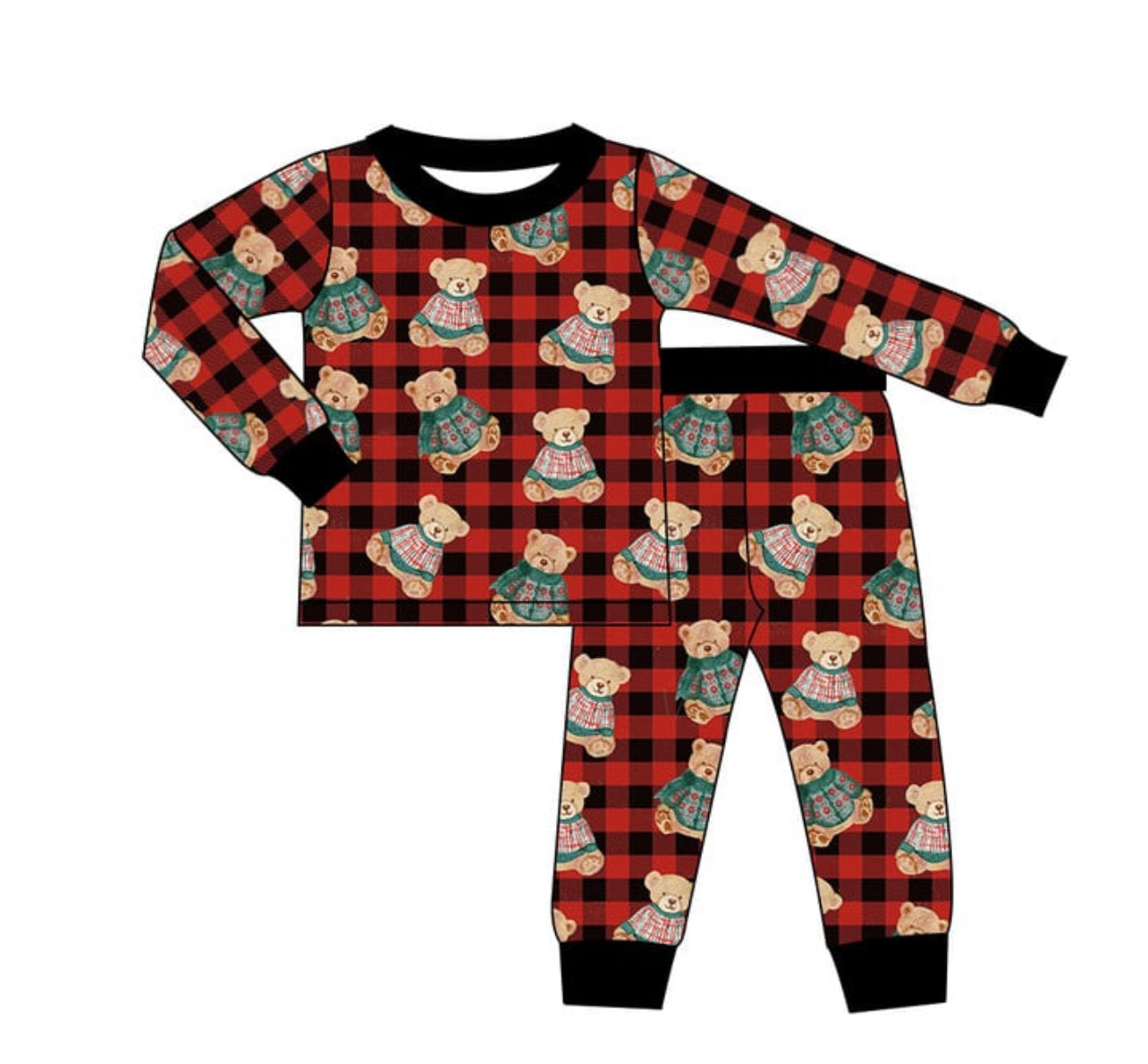 RTS - Christmas Bear - Unisex Set