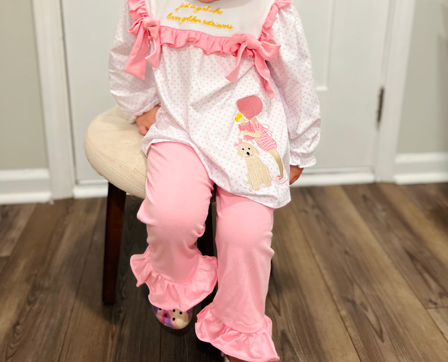 RTS- Golden Retriever Pants set