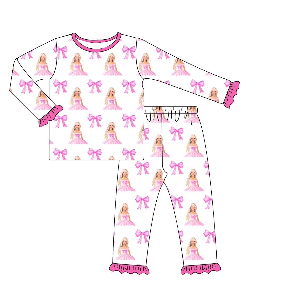 RTS- Barbie - Bamboo Set