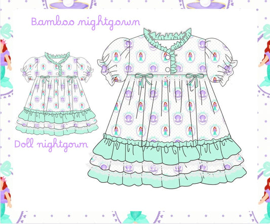 PO10 - nightgown doll dress- ETA NOV
