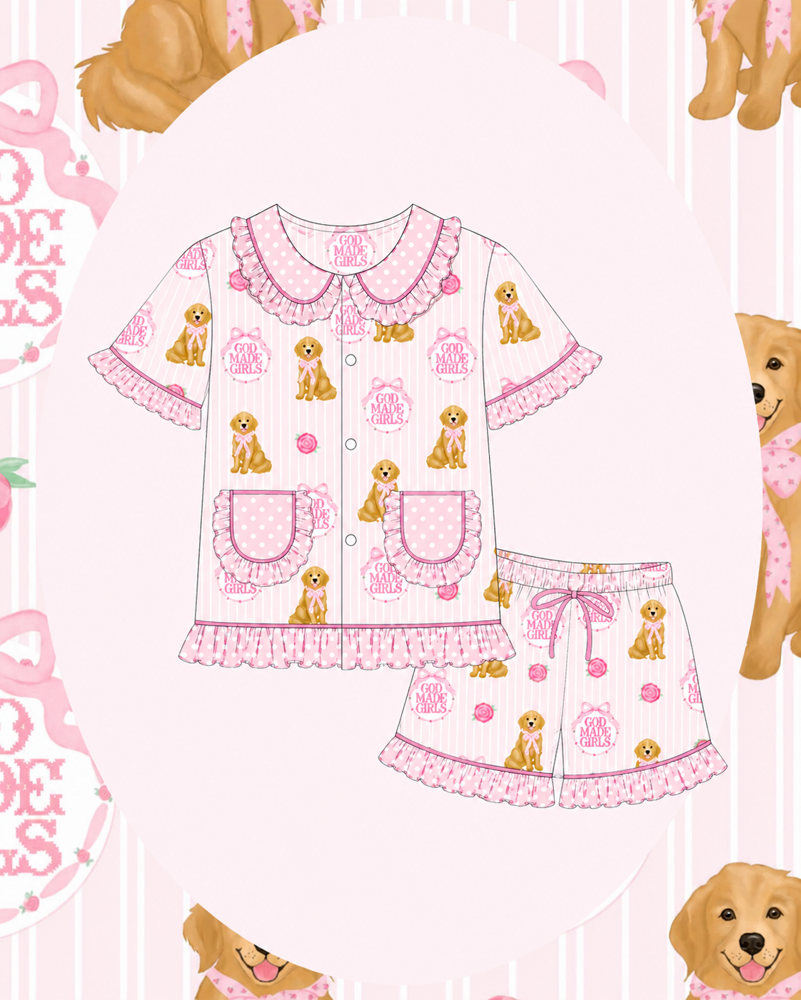 PO16- Golden Shorts set - ETA DEC