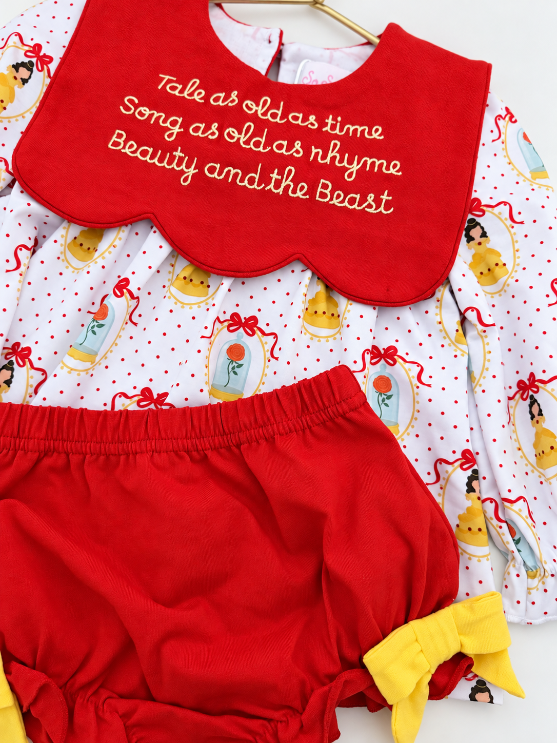 RTS - Beauty Princess diaper set