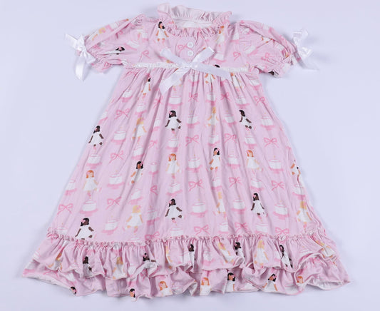 PO- BIRHTHDAY GIRL- MOM MATCHING NIGHTGOWN- ETA APRIL