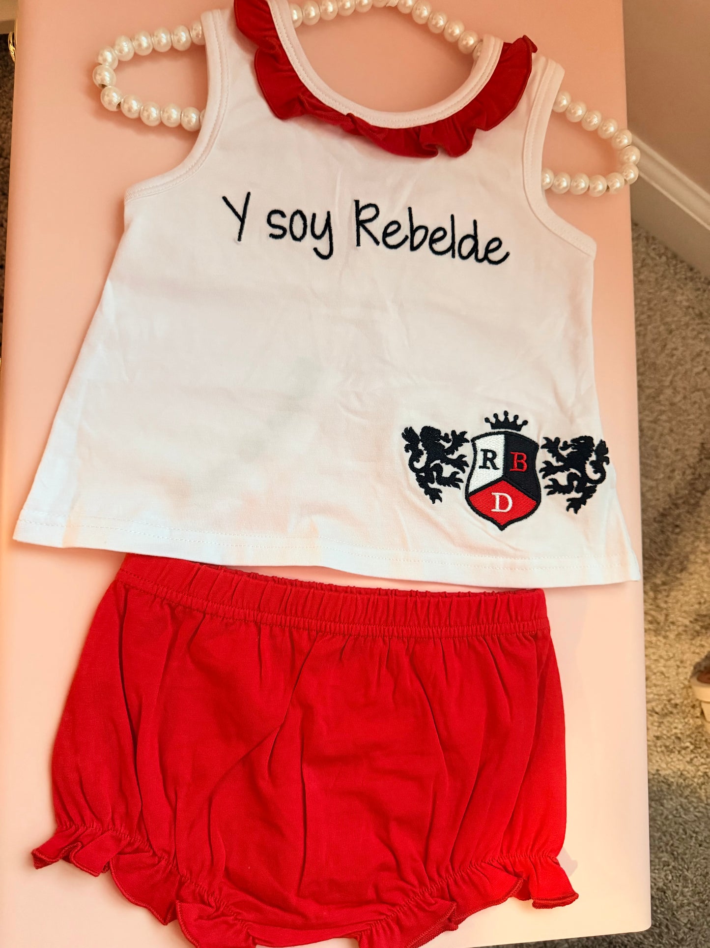 RTS- Y Soy Rebelde diaper set