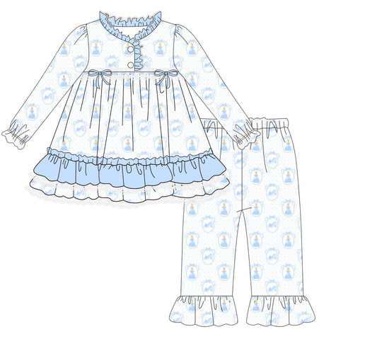 FLASHPO- Blue Princess Pjs - ETA NOV