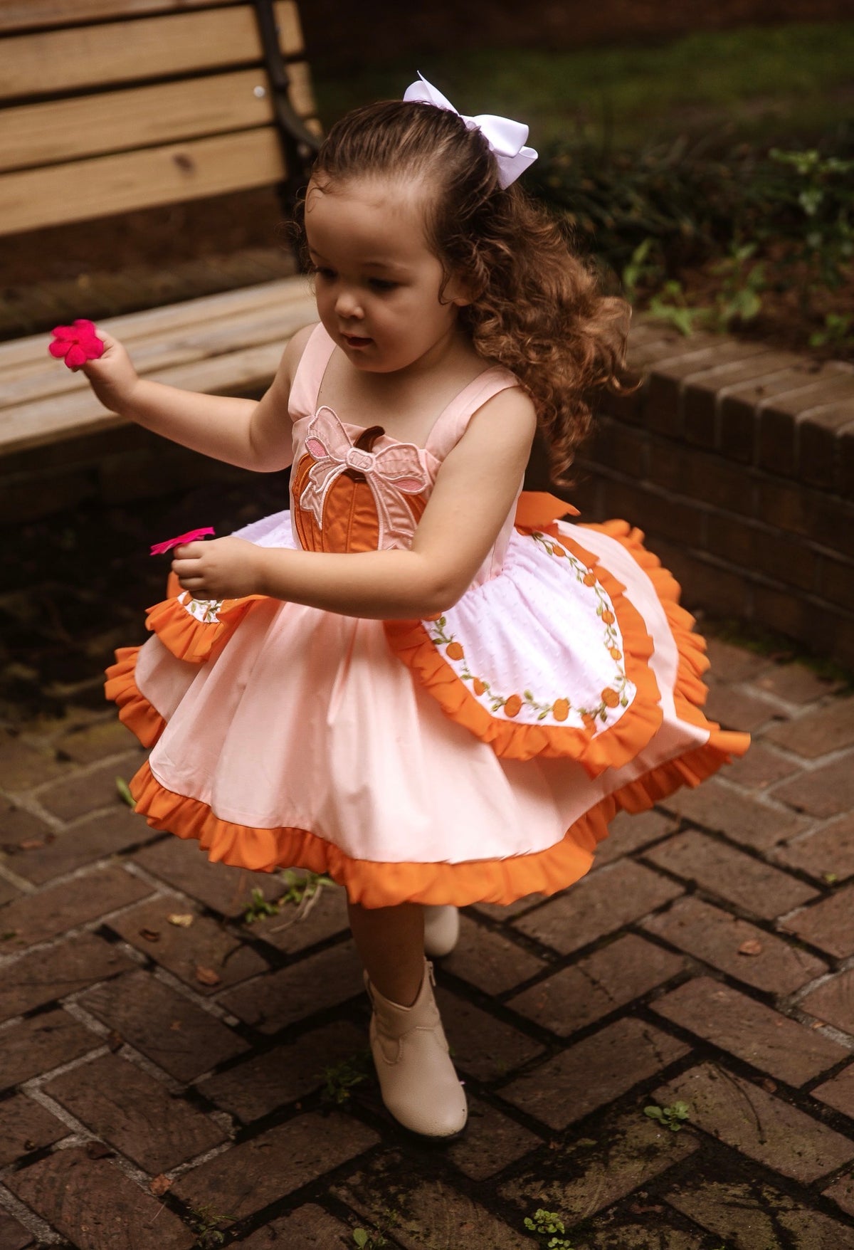 RTS PUMPKIN DRESS