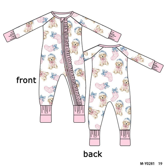 RTS- Doggies - Christmas Zippy