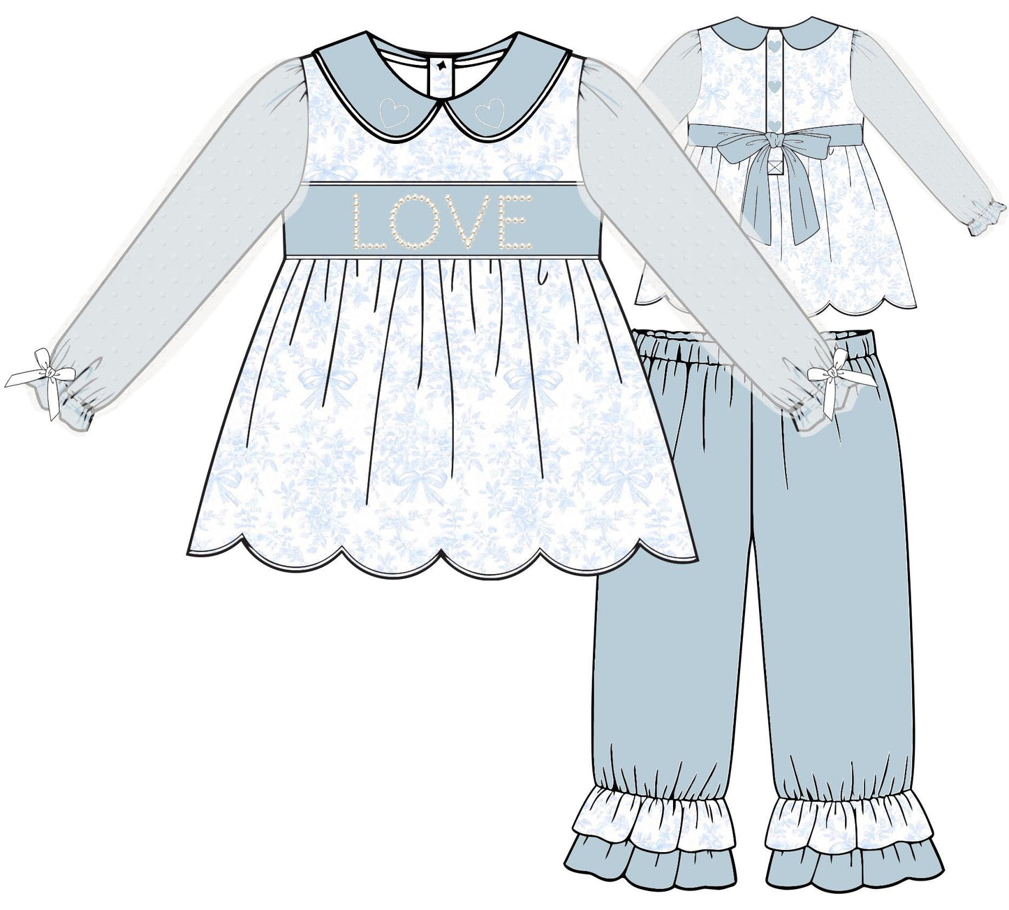 PO18- Dusty-blue Valentine - ETA JAN