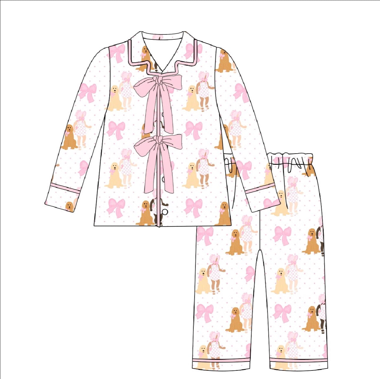 RTS- Mom dogs pjs
