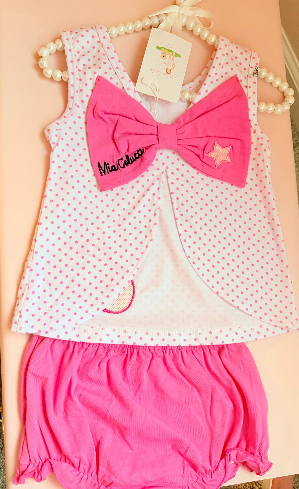 RTS- Mia Colucci diaper set