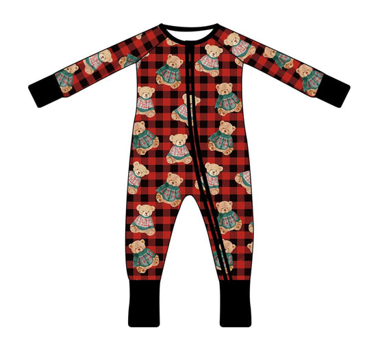 RTS- Bear Christmas Zippy