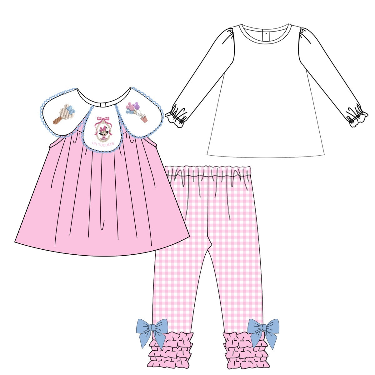 RTS- Minnie - Pants Set