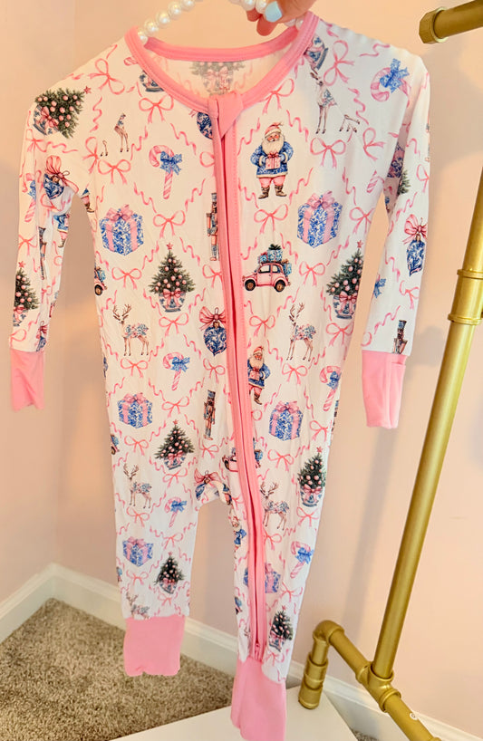 RTS- Pink Christmas Plain