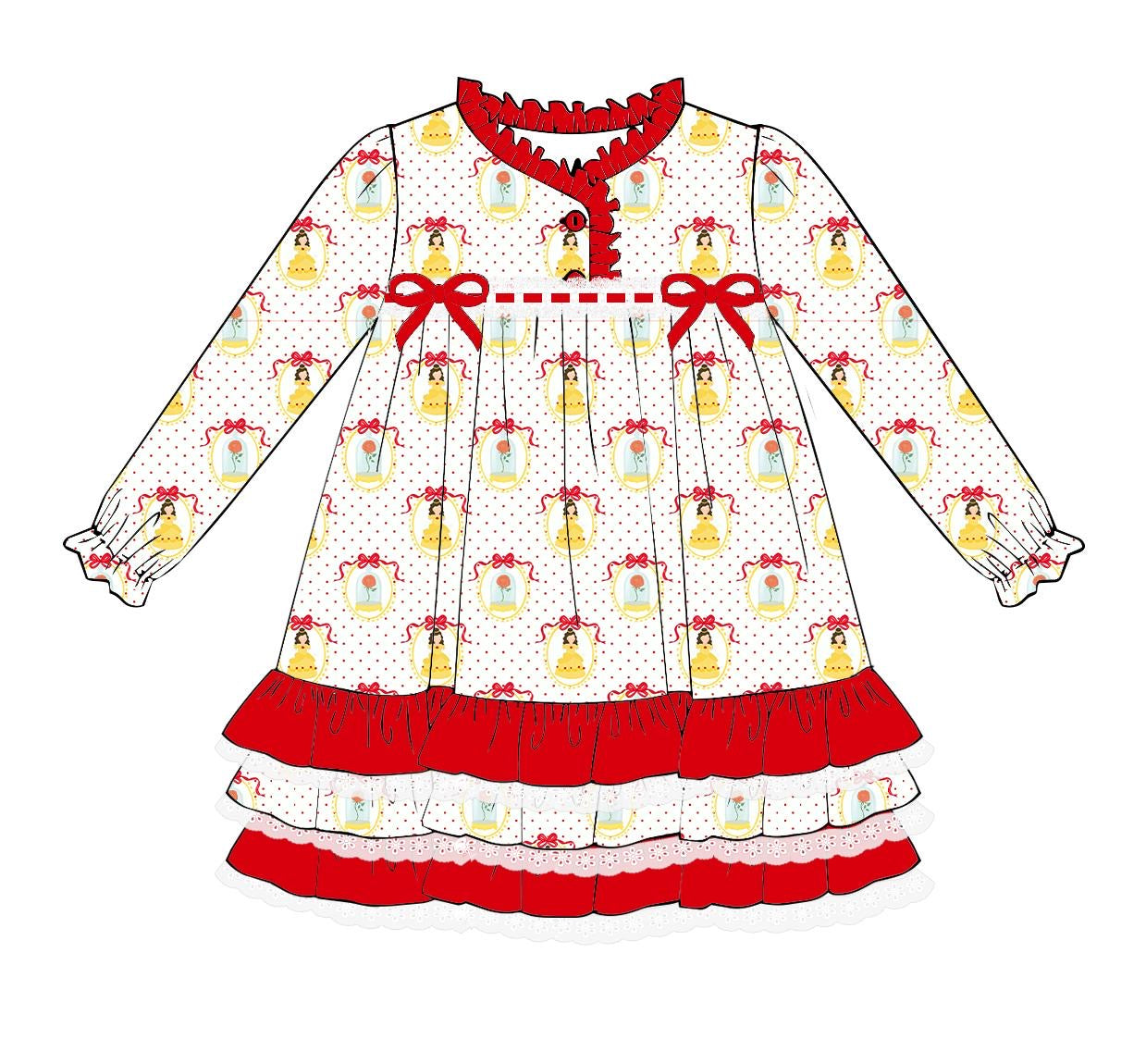 PO17- Beauty Princess Nightgown ETA Jan