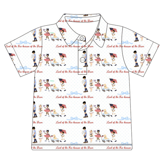 PO- Military - Dad’s Polo