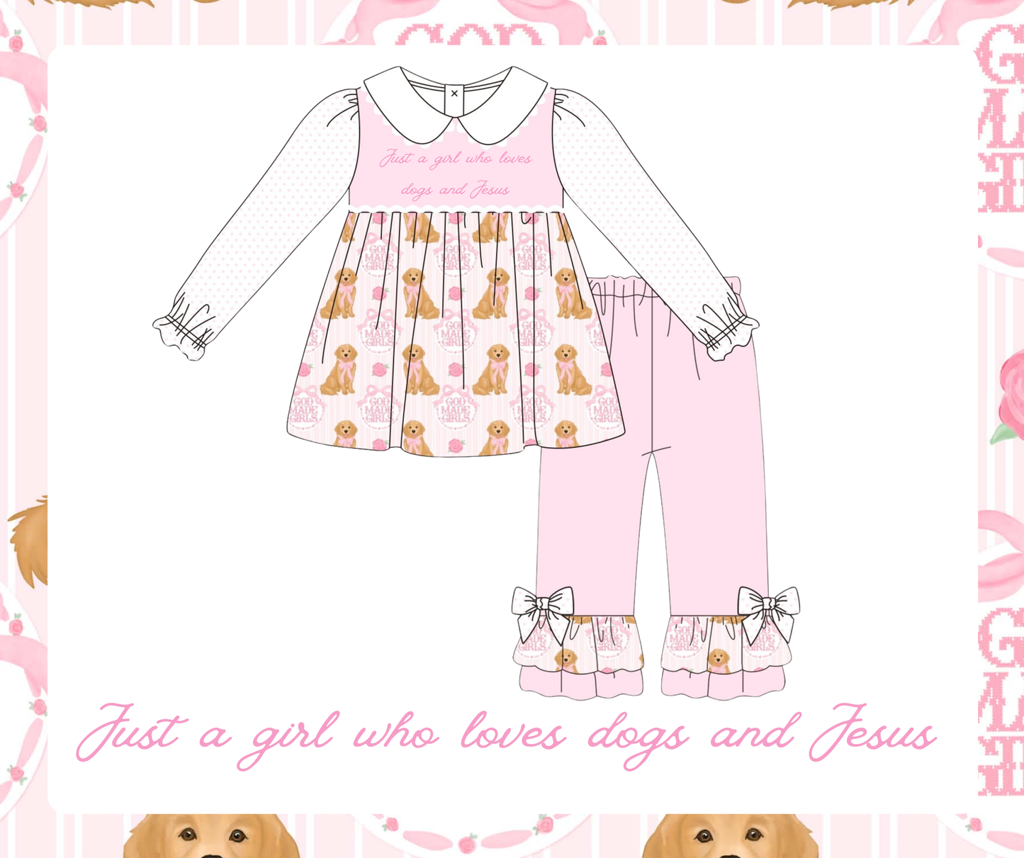 PO16- Golden Pants Set - ETA DEC