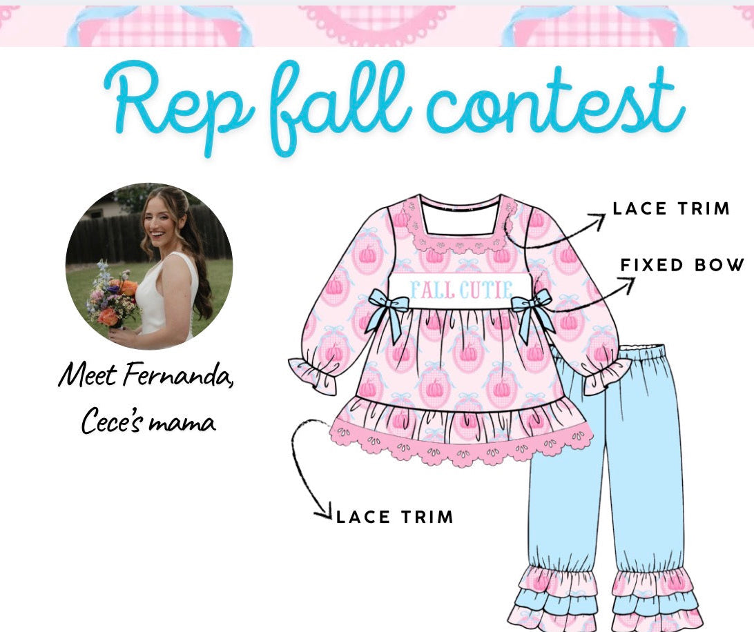 RTS-Fall Cutie pants set