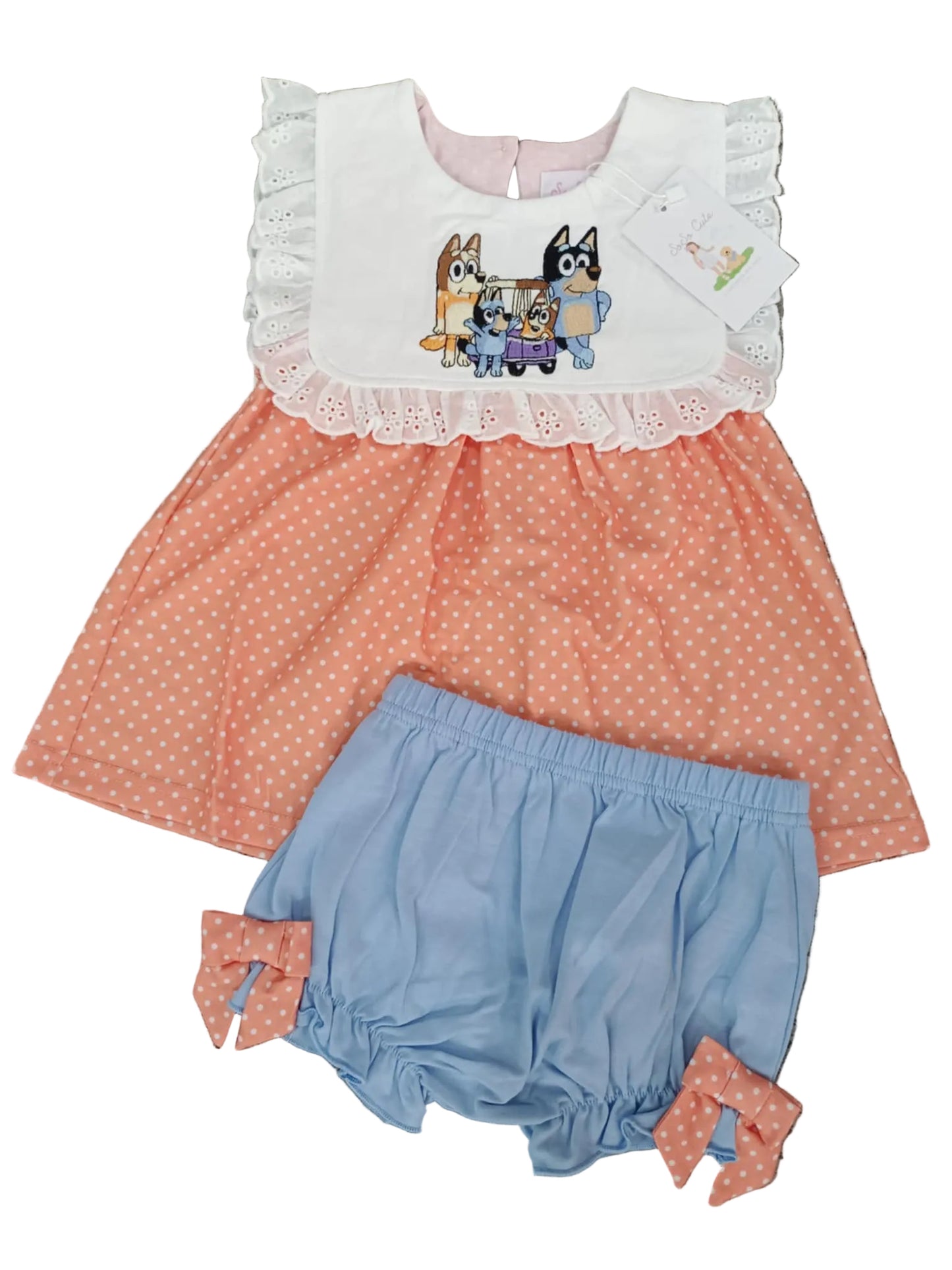 RTS - Bluey Diaper Set
