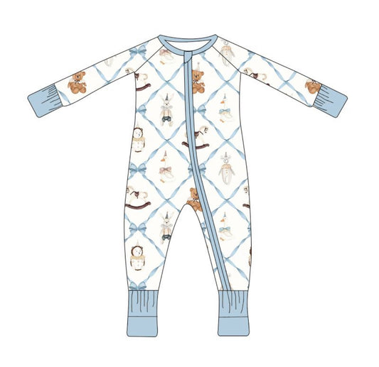 RTS- Blue Bow Zippy