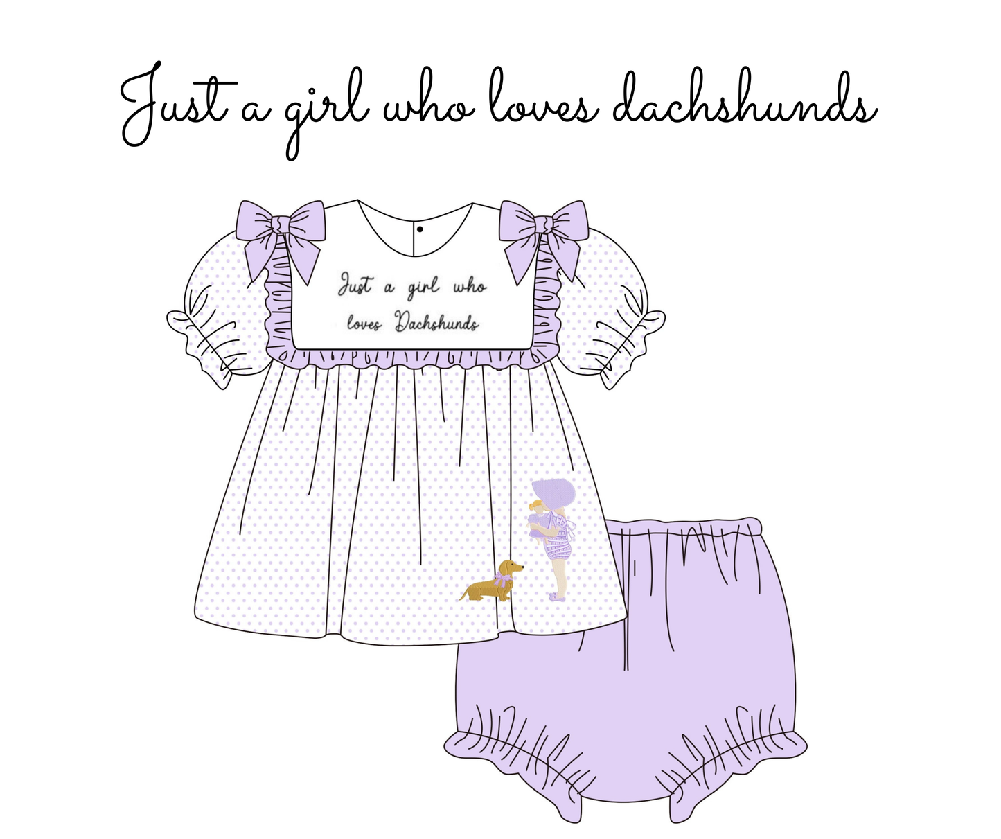 RTS- Just a girl who loves Dachshunds