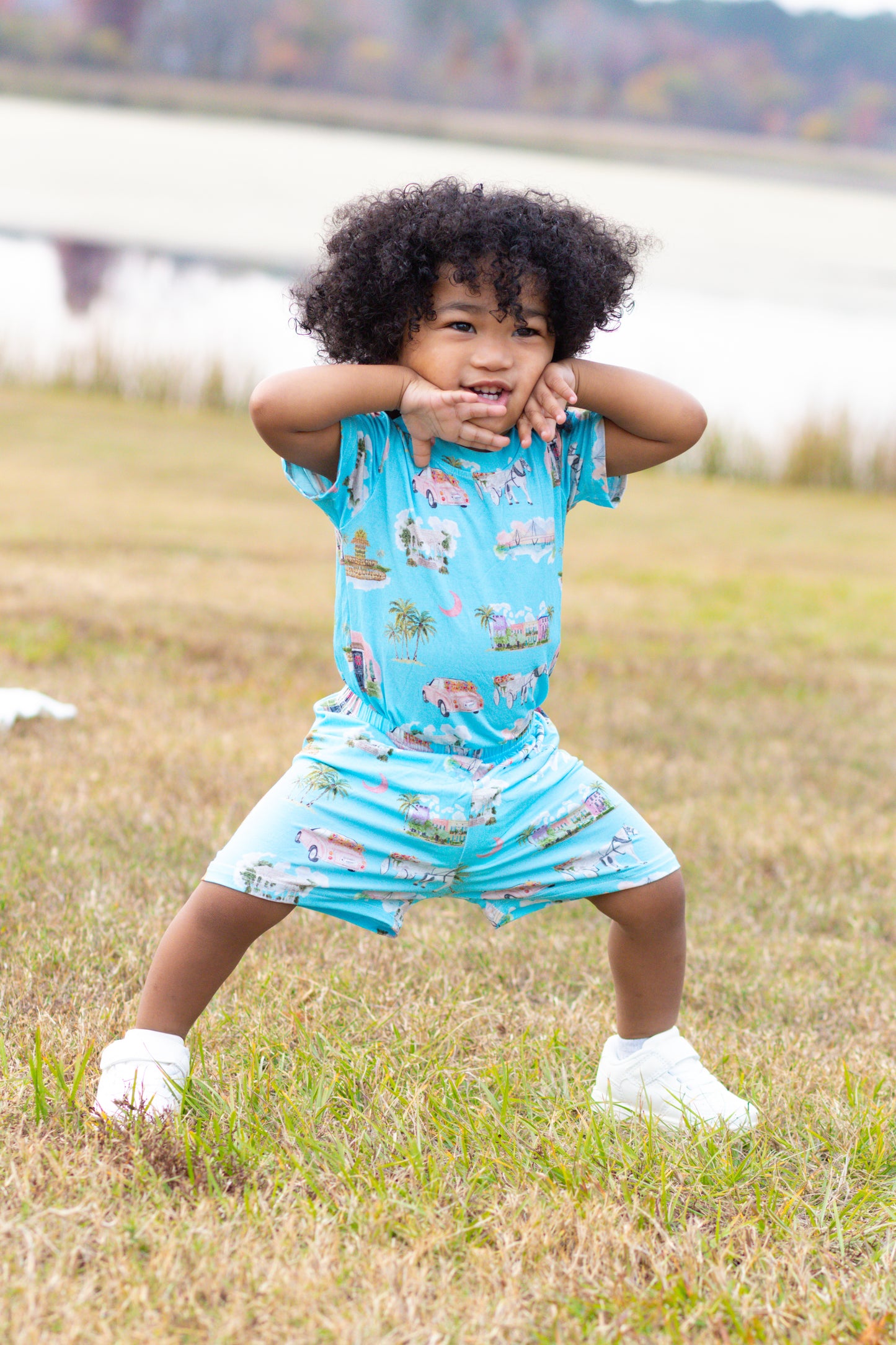 RTS- Boy - Charleston pjs Shorts