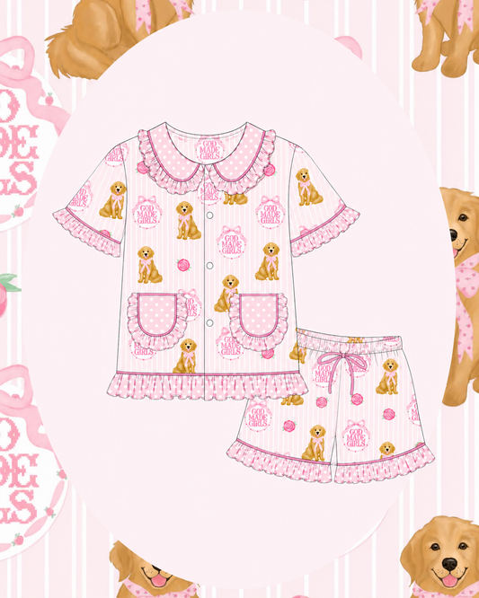 PO16- Golden Shorts set - ETA DEC
