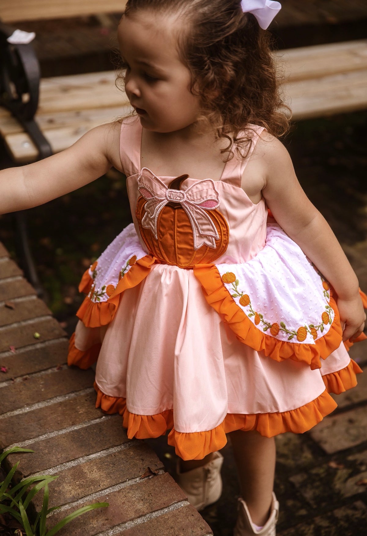RTS PUMPKIN DRESS