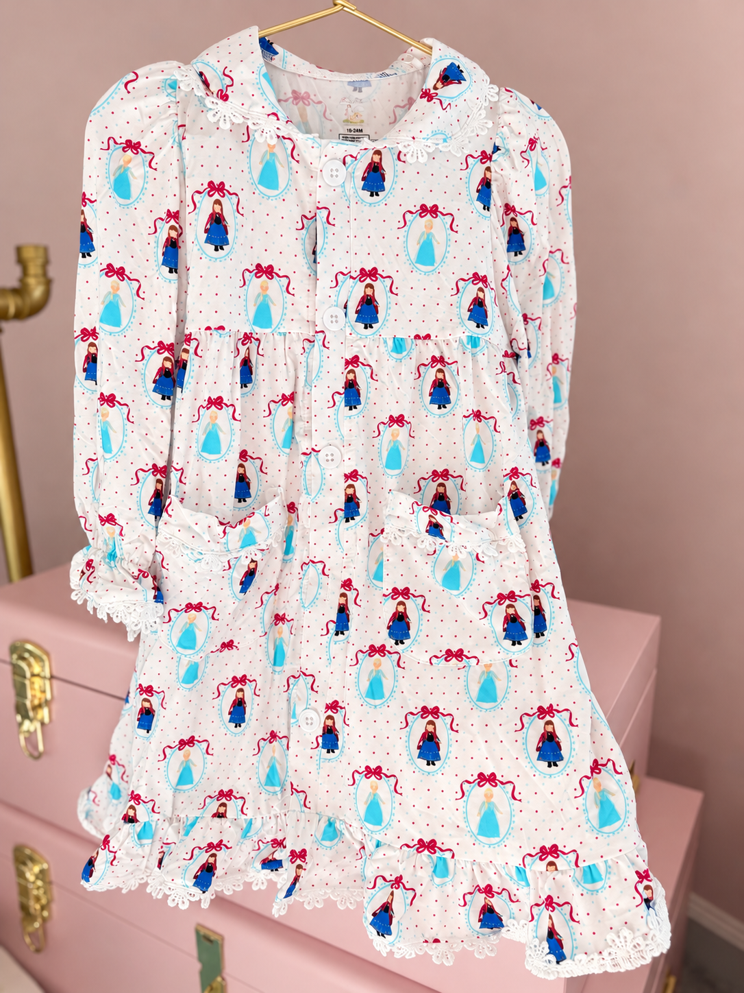 RTS - Frozen sisters nightgown