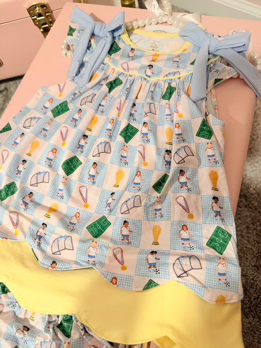 RTS- World Cup diaper set