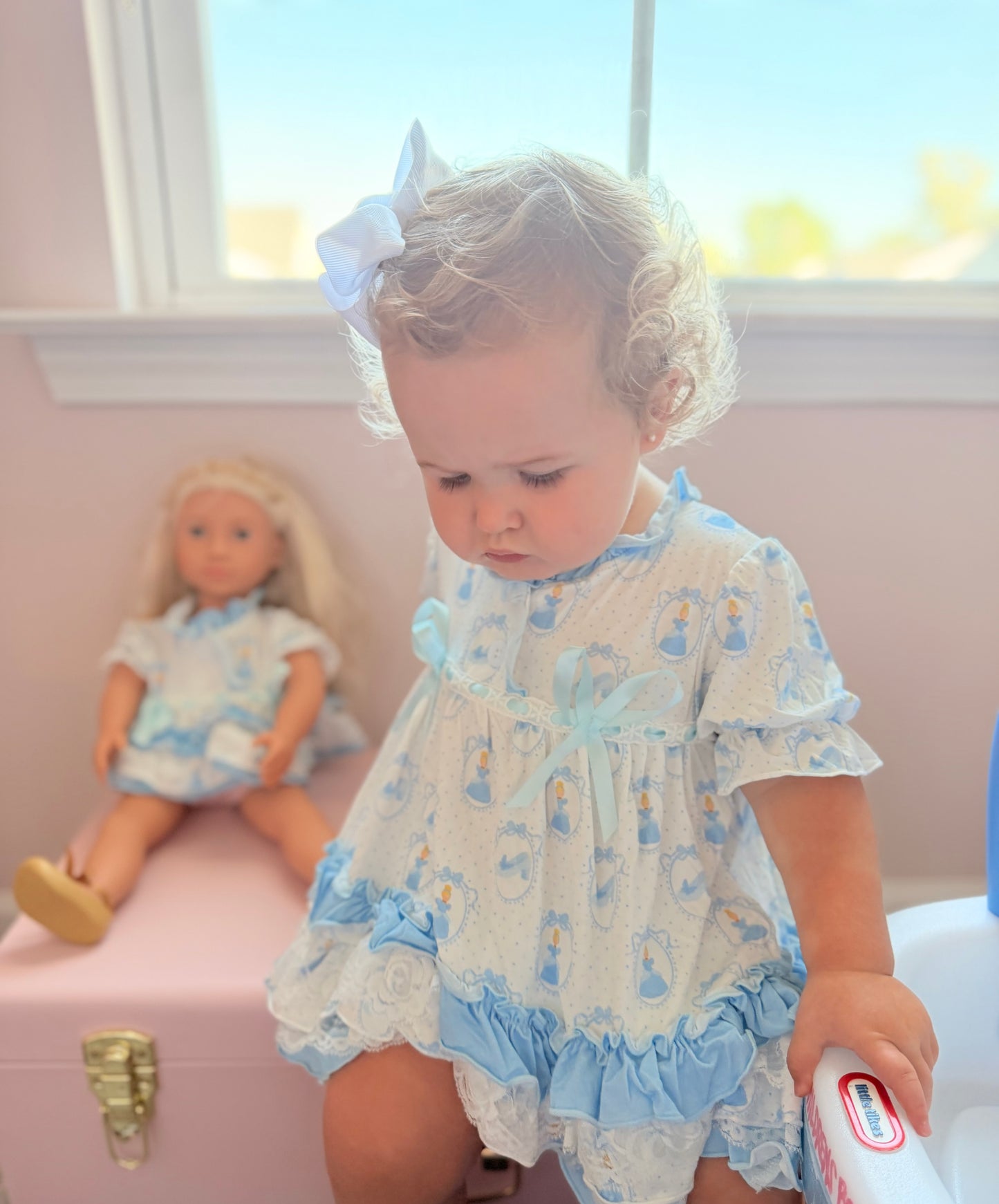 RTS- Blue Princess nightgown