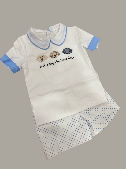 RTS- Just a Boy Who Loves Dogs- Set