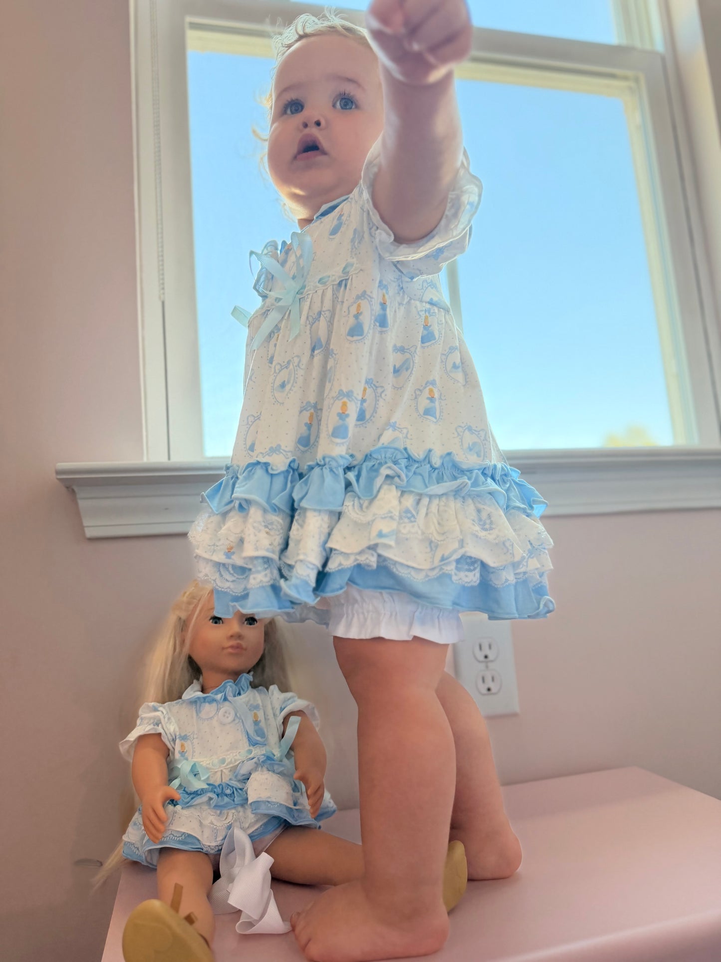 RTS- Blue Princess nightgown