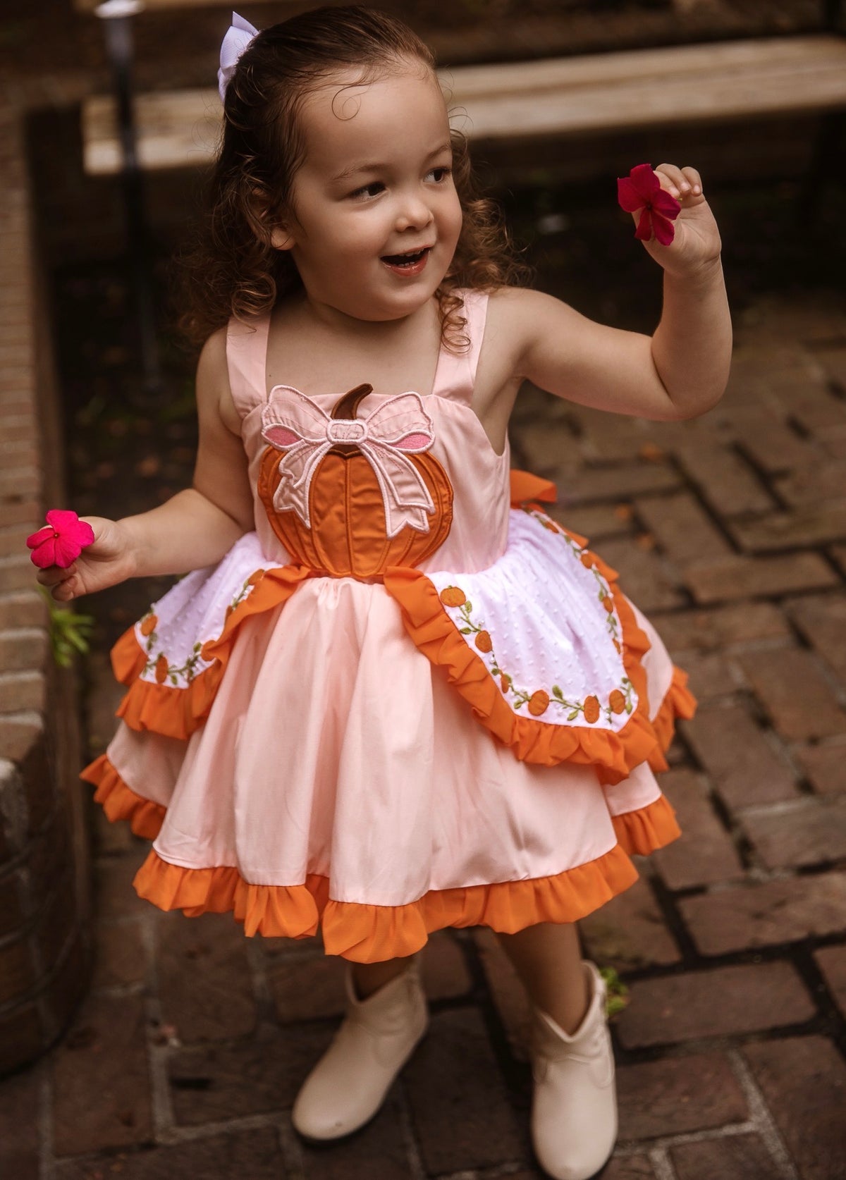 RTS PUMPKIN DRESS