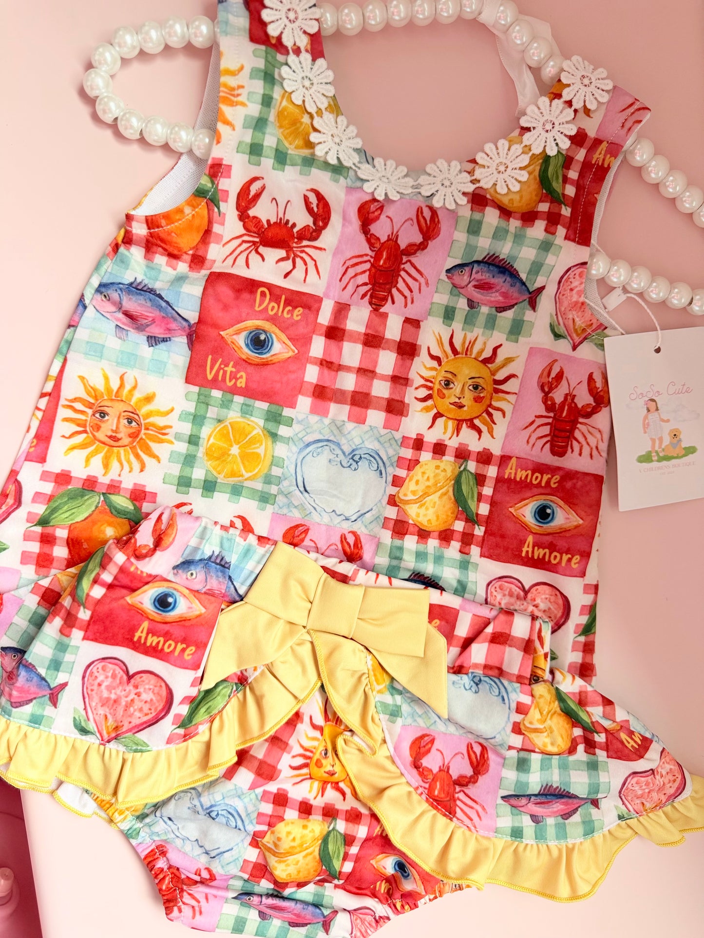 RTS -Summer vibes -  diaper set