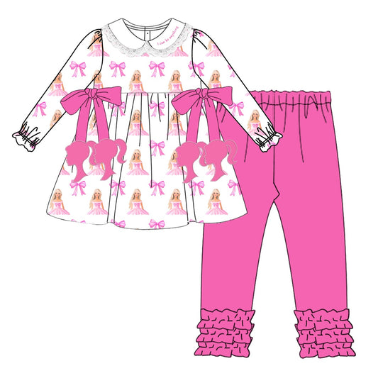 RTS- Barbie Pants Set