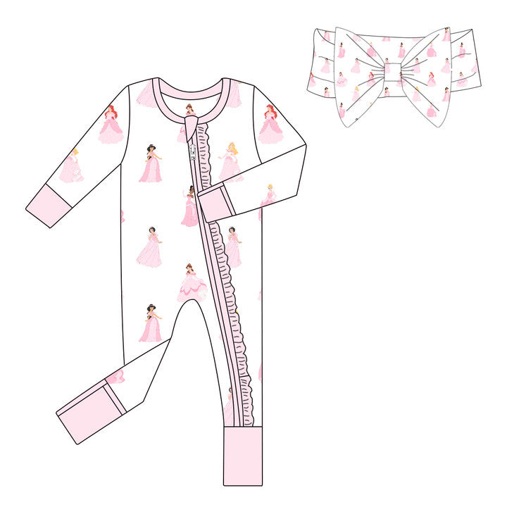 Princess - Bamboo Matching Bow